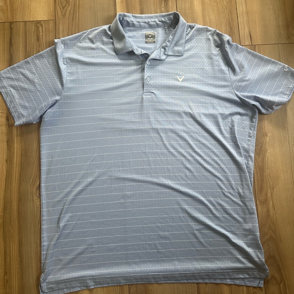 Callaway Men's Blue Polo Shirt